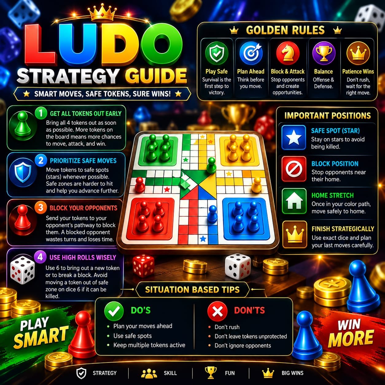 Ludo strategy guide